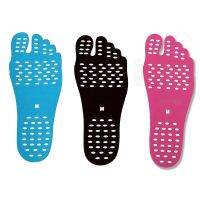 hot【DT】○☊  Men Beach Insoles Invisible Outsole Foot Stickers Adhesive Pool Barefoot Anti-slip Feet