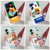 เคส TPU นิ่ม4G A78 OPPO เคสเจลลี่ใสลายคู่รักแฟชั่นสำหรับ OPPO A78 78 4G