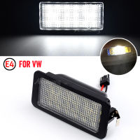 โคมไฟป้ายทะเบียน LED จำนวน1ชิ้นสำหรับ VW Up!E-Up! Citigo E-Citigo Seat Mii E-Mii Ibiza 6J 3ประตู2008-2012