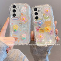 Phone Case เคส Samsung Galaxy A14 A24 LTE A04 A04e A23 A33 A53 S21 FE 5G 4G ตุ๊กตา3D สี Macaron น่ารักปลอกการ์ตูน Samsung A12 A11 A32 A51 A31 กันกระแทกฝาครอบซิลิโคนนิ่ม2023