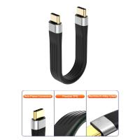 HILABEE Usb ต่อ Usb สั้น3.สำหรับชิปเซ็ตชาร์จไฟรวดเร็วมาร์กสำหรับการถ่ายโอนข้อมูลสีดำสำหรับแท็บเล็ตสมาร์ทโฟนตัวผู้ไปยังตัวผู้ข้อมูล10Gbps