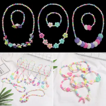 Girls Jewelry Making Kit Beads for Charm Bracelet Necklaces DIY