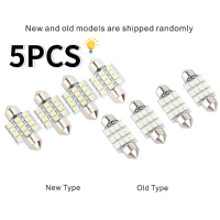 【ราคาถูกคุณภาพดี】หลอดไฟ LED รถยนต์  Car Bulb Cold White LED 12 Beads SMD Dome Map Interior /Door Lamp/ Map Light