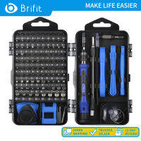 Brifit ชุดไขควงพรีซิชั่น 120 in 1 เครื่องมือไขควงคู่มือซ่อมเครื่องมือสำหรับโทรศัพท์มือถือ, คอมพิวเตอร์, แท็บเล็ต, กล้อง, ฯลฯ.