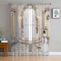 【HOT】ஐ▪♈ Door Tulle Curtains for Room Bedroom Window Sheer