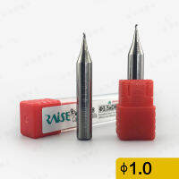 คาร์ไบด์เจาะ1.0Mm End Mill ตัดสำหรับชนิดของเครื่องตัดเลเซอร์ที่สำคัญ