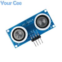 Arduino HC-SR04-P ชิ้นสำหรับวัดระยะทาง10 HC-SR04,ขั้วต่อไฟฟ้าวัดระยะทางอัลตราโซนิกทรานสดิวเซอร์ไม่มีเซ็นเซอร์โมดูล