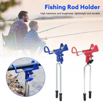 Fishing Rod Holder for Bank Fishing Adjustable Ground Support Stand Fish  Pole Holder 