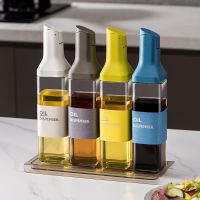 【CC】 500ML Vinegar Sauce Bottle Glass Dispenser Leak-Proof Seasoning