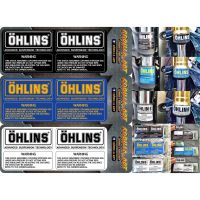 ( โปรสุดคุ้ม... ) สติ๊กเกอร์ติด โช๊ค Ohlins ADVANCED SUSPENSION TECHNOLOGY Sticker เกรดพรีเมี่ยม สุดคุ้ม สติ ก เกอร์ ติด รถ สติ๊กเกอร์ ออฟ โร ด สติ ก เกอร์ ข้าง รถ กระบะ สติ ก เกอร์ ข้าง รถ สวย ๆ