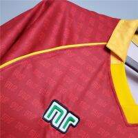 90-91 Roma Room Soccer Jersey ฟุตบอล