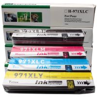 Pz27เปลี่ยนตลับหมึก HP 970 HP970XL HP971 HP971XL สำหรับ Hp Officejet Pro X451dn X451dw X476dn X476dw ตลับหมึก