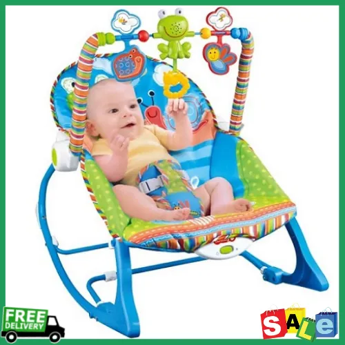 SKY300 Baby Infant To Toddler Rocker (Blue) | Lazada PH