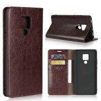 【Electronic Store】เคส20X Huawei Mate 7.2นิ้ว100เคสโทรศัพท์ผิวหนังแท้ธรรมชาติสำหรับ Huawei Mate 20X5G Flip Wallet Book Cover