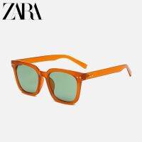 ZARAˉ 2023 new mens and womens ins style sunscreen sunglasses sunglasses UV brown retro all-match trendy