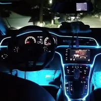 8M RGB Fiber Optic Car Interior Decorative Ambient Light App Sound Control LED Strip Auto Atmosphere Lamp 12V