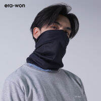 era-won ผ้าบัฟฟ์ Antibacterial Buff แอนตี้แบคทีเรีย กันฝุ่น กันสิว ลาย Black