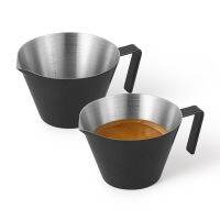 【CW】▼▣  Espresso Shot Cups with Handle Measuring Cup Dishwasher Safe 2/3 Pack Pouring Barista Tools