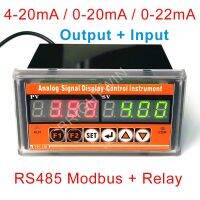 Analog 0-20mA 4-20mA Signal Generator Indicator Digital Display Meter Transmitter Valve Controller with Relay RS485 MODBUS