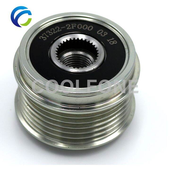 Overrunning Alternator Freewheel Clutch Pulley For Hyundai Tucson Santa