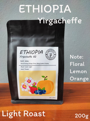 Lager Coffee เมล็ดกาแฟคั่ว Ethiopia Yigacheffe คั่วอ่อน