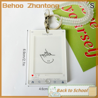 Behoo ที่ใส่การ์ดรูปภาพกรอบรูปบัตรภาพพร้อมพวงกุญแจเชือกเคสป้องกันโฟโต้การ์ดสำหรับตกแต่งบ้านตั้งโต๊ะ