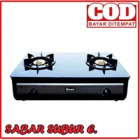 Rinnai Kompor Kaca Gas 2 Tungku Ri 712 Gab Lazada Indonesia