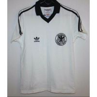 shot goods Top quality 1980 World Cup Germany Home Soccer jerseys Retro football shirts