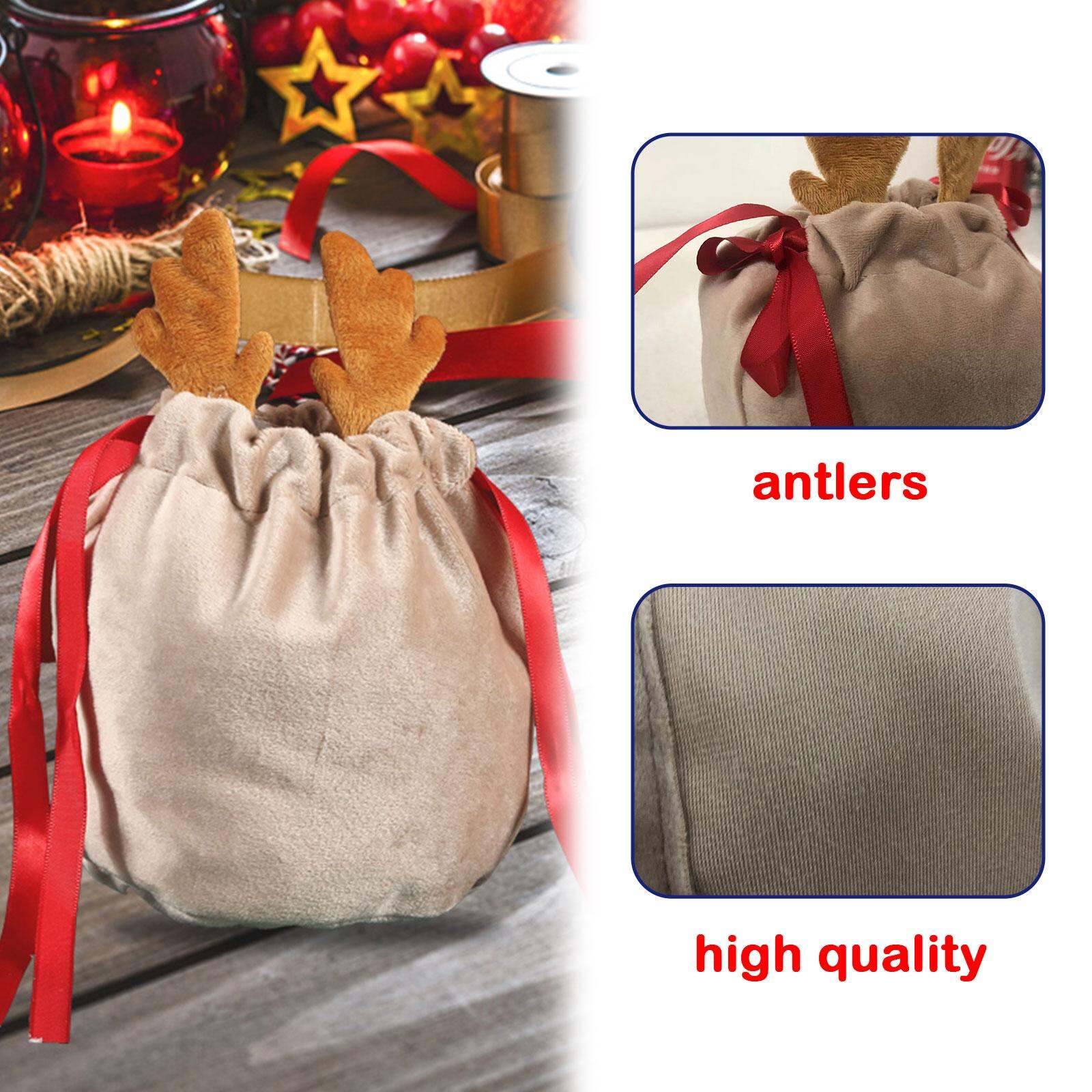 Halloween Christmas CANDY BAGS antler Party Gift packaging BAGS Xmas Gifts NEW 