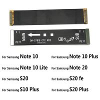 ต้นฉบับสําหรับ Samsung Galaxy Note 10 Lite Note 20 S10 Plus 5G S20 Fe Ultra Main LCD Board เมนบอร์ดเชื่อมต่อบอร์ด Flex Cable