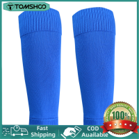 【COD ใช้ได้】TOMSHOO 1คู่ Shin Guard ถุงเท้าผู้ชายผู้หญิงฟุตบอล Shin ถุงเท้าฟุตบอล Calf Sleeves