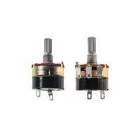 2PCS WH138-1 Adjustable Resistance Speed Regulator With Potentiometer 5K 10K 20K 22K 50K 100K 250K 500K