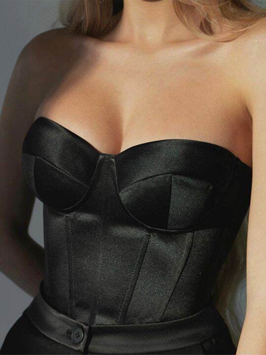 women-s-tube-fashion-color-shoulder-exposed-navel-strapless