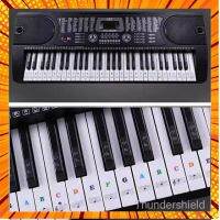 สติ๊กเกอร์เปียโน piano stickers 88 keys กรณีสินค้ามีสี ไซท์ เบอร์รบกวนลุกค้าทักมาสอบถามหรือเเจ้งที่เเชทก่อนสั่งสินค้าด้วยนะคะ