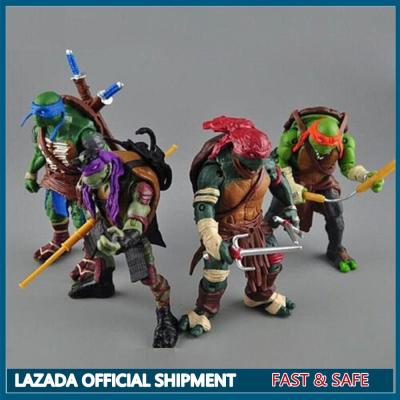 Teenage Mutant Ninja Turtles Movie Set of 4 Action Figures Toys Ninja Figures