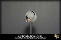 MTTOYS011 16 Scale AUTOMATON GIRL Robot Killer 2B Sister Head Sculpt แกะสลักสำหรับ12นิ้ว Action Figure Body