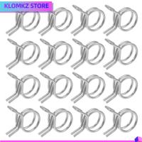 KLOMKZ 10Pcs/set คลิปสปริง ที่หนีบสายยาง ชุดจัดประเภท สายน้ำมันเชื้อเพลิง คลิปสปริงหลอด ทนทานต่อการใช้งาน 5-30มม. คลิปหนีบท่อ รถจักรยานยนต์สกู๊ตเตอร์