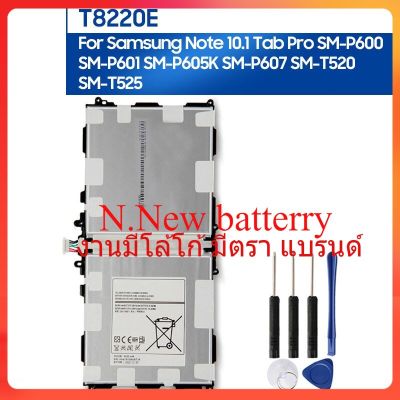 แบตเตอรี่ T8220E สำหรับ Samsung GALAXY Note 10.1 Tab Pro P600 P601 SM-T520 T525 T8220C/U/KTablet แบตเตอรี่8220MAh