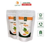 Tinh bột nghệ Quê Việt gói 50gr - 100% nghệ đỏ nguyên chất hỗ trợ tiêu hóa