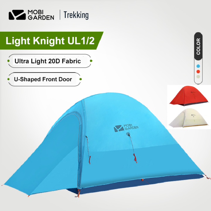 Mobi Garden Light Knight Tent UL1/2 เต็นท์เดินป่าสำหรับ 1-2 คน