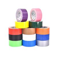 10m 45mm Waterproof Sticky Adhesive Cloth Duct Tape Craft Repair Red Black Blue Brown Green Silvery 11 Colors 10M Self-Adhesive Adhesives  Tape