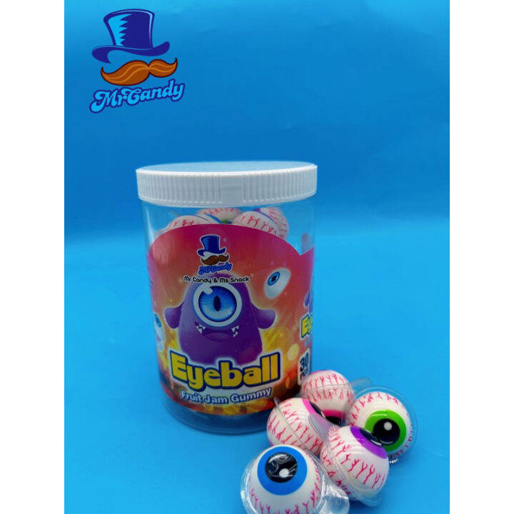 Mr Candy Eye Jam Gummy 30Pcs/Bottle Lazada PH