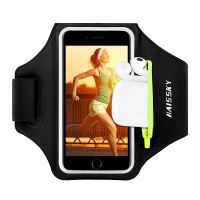 ❈ HAISSKY Original Zipper Bag Running Sport Armbands For iPhone 14 13 12 11 Pro Max GYM Workout Arm Band Phone Pouch For Xiaomi 12