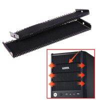 【YD】 2pcs Optical Drive Computer Chassis Front Panel Bracket Drivers Baffle with Dustproof Sponge 15.8x4.3cm