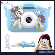 GloryStar Upgrade Kids Camera HD 1080P Digital Video Cameras Dual Front