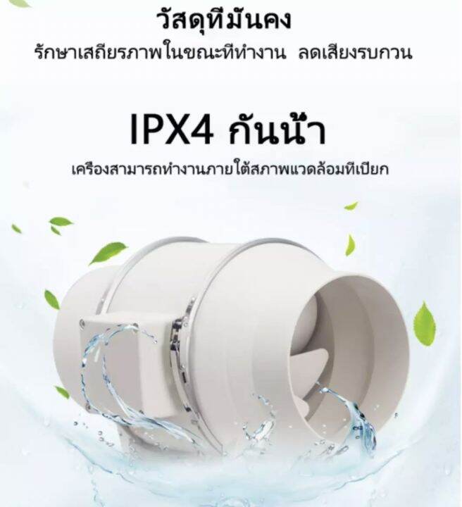 พัดลมระบายอากาศ-มี3ขนาดให้เลือก-4-6-8นิ้ว-พัดลมห้องครัว-เสียงเงียบ-พัดลมดูดควันน้ำมัน-พัดลมความเร็วสูง-ขจัดกลิ่นและไล่อากาศให้ดีขึ้น