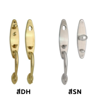 KAZA มือจับประตูสแตนเลสพร้อมชุดล็อคและกุญแจ Door Handle Set Stainless Steel Lock มือจับประตูบ้าน อุปกรณ์มือจับประตู