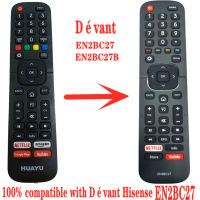 HUAYU Dévant Hisense smart tv remote control EN2BC27B EN2BC27 EN2BC27D For Hisense LCD TV Remote Control Fernbedienung 32LTV900/ 39LTV900/ 43LTV900/ 50LTV800(A0318-UP)/ 55LTV800(A0218-UP)/ 32STV101/ 43STV101/40STV101/49STV101