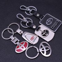 NEW Toyota Car Keychain Stainless Steel Metal Keychain Keyring