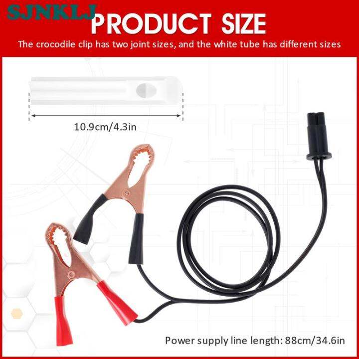 SJNKLJ 2 Set Car Fuel Injector Cleaner Kits Universal Fuel Nozzle